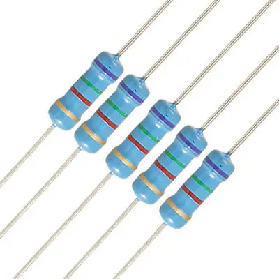 20x1/2 W ватт 7,5 K Ом 7K5R резистор из углеродистой пленки 0,5 W
