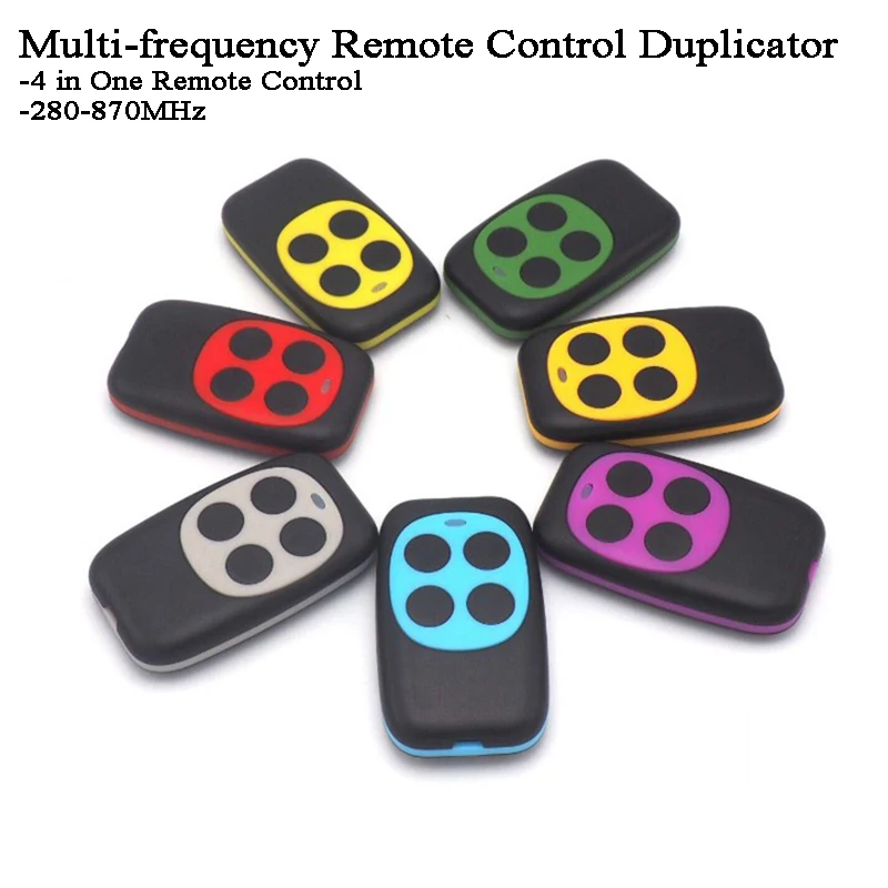 

Universal Multi-frequency 315/418/433/868MHZ duplicator Automatic Remote Control Clone Code Copy For Garage sliding Gate Door