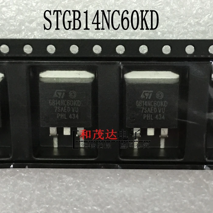 5 шт./STGB14NC60KD GB14NC60KD 600V 14A-263 TO263