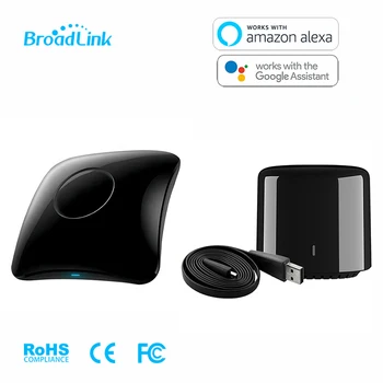 

Broadlink RM4 Pro+ RM4C Mini WiFi+IR+RF Universal Intelligent Remote Controller Switch Work With Amazon Alexa Echo Smart Home