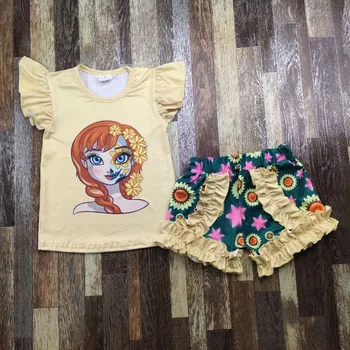 

summer baby girls cartoon cute fashion children outfits