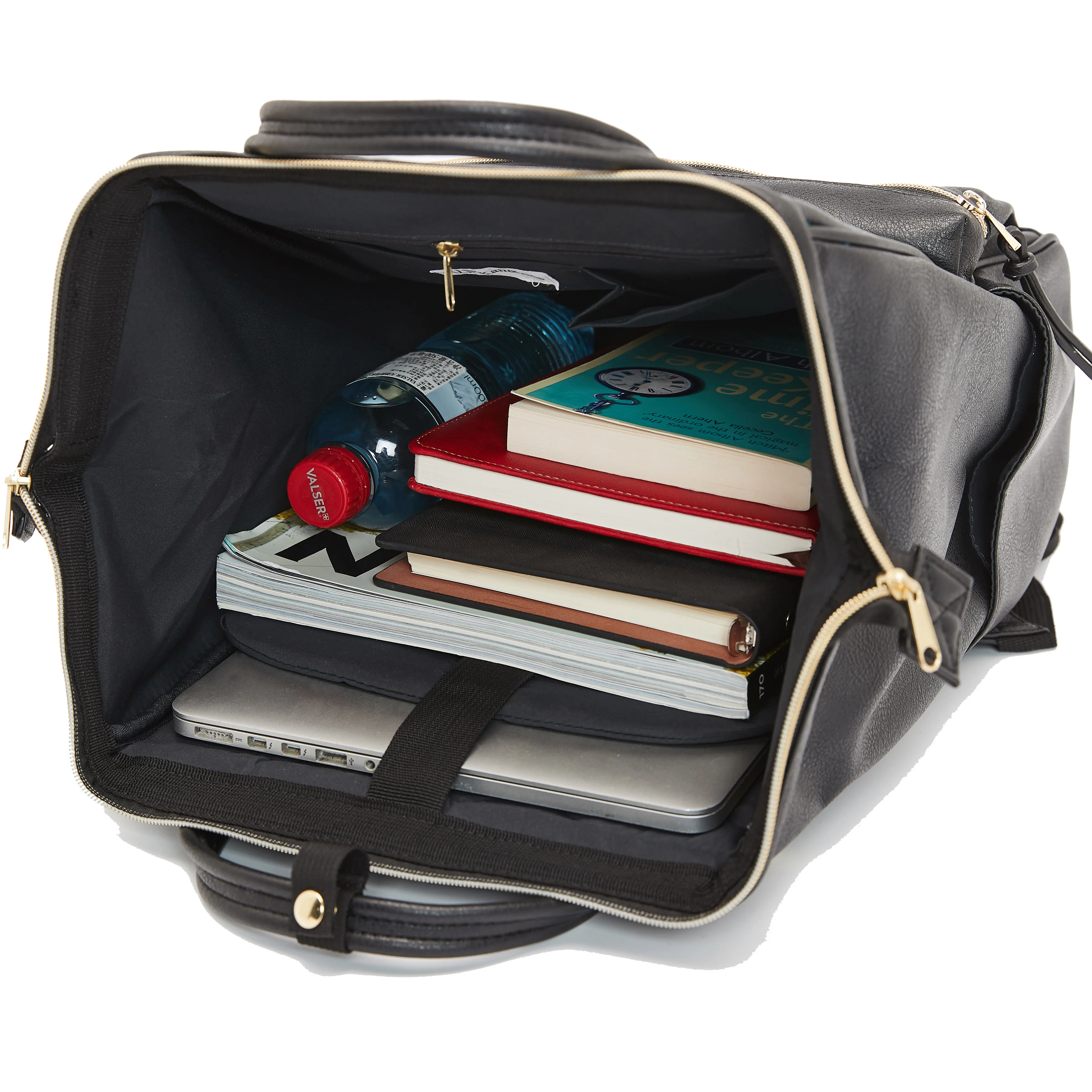 kah & kee leather backpack