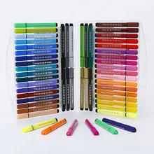 M&G 48 Color Children Watercolor Pen Washable Large-Volume Triangle Pole Young STUDENT'S Brush TCP92130