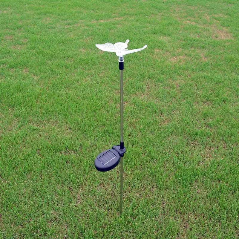 3pcs Solar LED Lawn Light RGB Color Changing Outdoor Garden Landscape Lamp