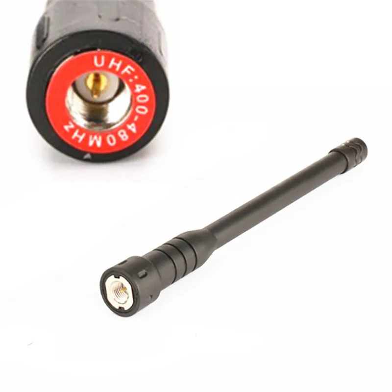walkie talkie tie rod antenna UHF 400-480MHZ antenna SMA-M for YAESU Vertex VX-1R VX-2R VX-3R VX-7R