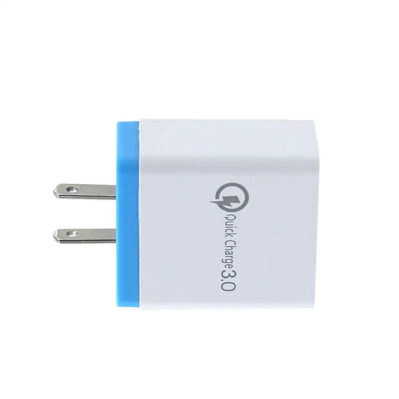 4USB зарядное устройство для мобильного телефона 5V3A многопортовое зарядное устройство для путешествий 4U интеллектуальная зарядная головка Американский провод Калибр