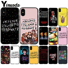 Yinuoda странные вещи Рождественские огни чехол для телефона оболочка для iPhone11 8 7 6 6S Plus 5 5S SE XR X XS MAX 11pro max Coque Shell