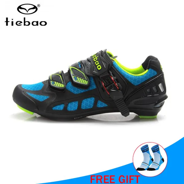 TIEBAO/Обувь для гоночного велосипеда; zapatillas hombre zapatillas bicicleta; дорожная обувь; sapatilha ciclismo; кроссовки для велоспорта - Цвет: 1502 blue