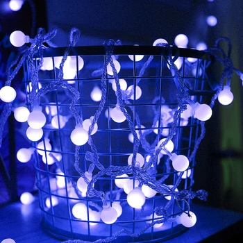 

20m 200LED Creative Ball Halloween String Light Christmas EU/US Plug Lighting Chain