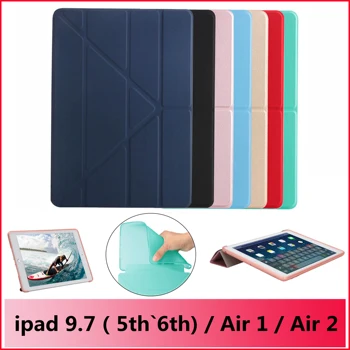 

For iPad 9.7 Case Air 1/ Air2 Transparent Soft Cover for iPad 6th 2017`2018 (A1822 A1823 A1893 A1954 A1566 A1567 A1474 A1475)