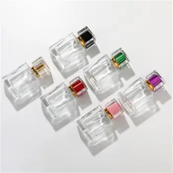 

New Empty Refillable Bottles Portable Perfume Bottle Traveler Glass Spray Atomizer Transparent Container for Travel Camping