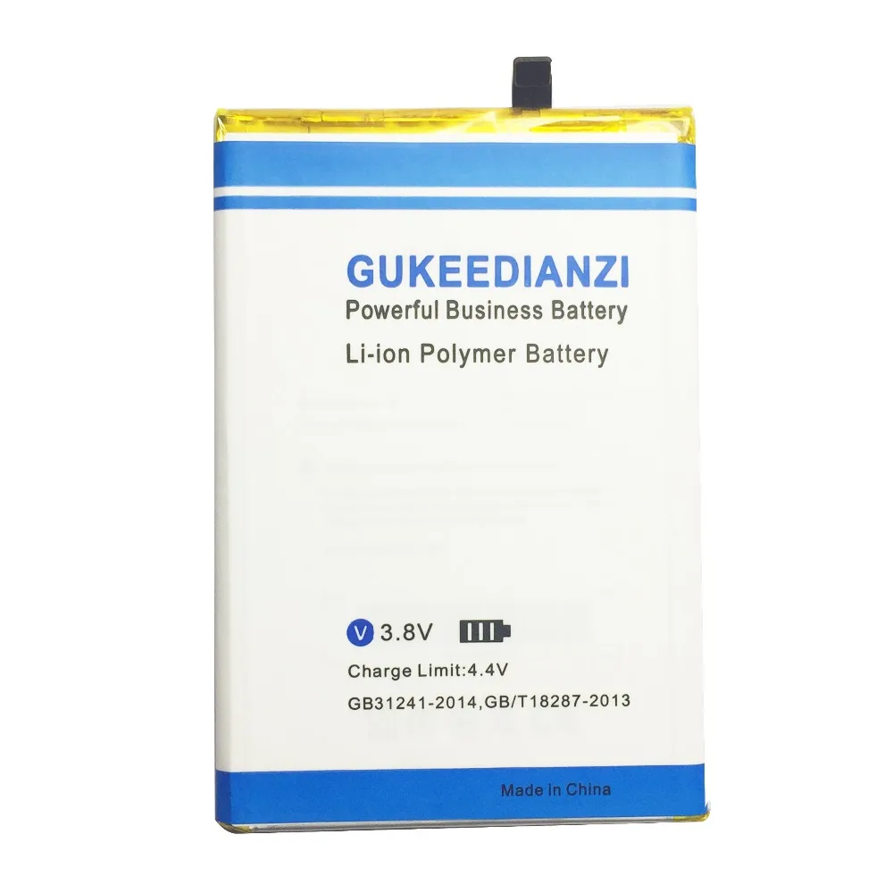 GUKEEDIANZI power 27650 мАч, литий-полимерный аккумулятор для сотового телефона, для Ulefone power II/power 2, высококачественные аккумуляторы