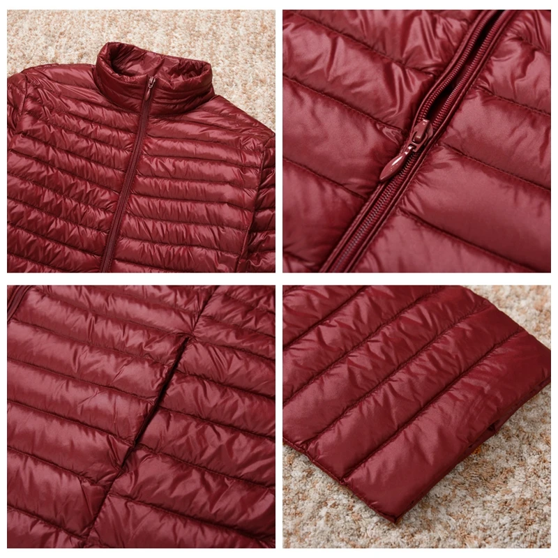 Плюс 6XL 7XL пуховик женский длинный ультра легкий пуховик женский большой размер осень зима пуховик одежда оверсайз