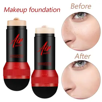 

25ml New Oil-Control Concealer Moisturizing Foundation Isolation Face Bare Design Whitening CC Cushion Cream Makeup Roller 35P