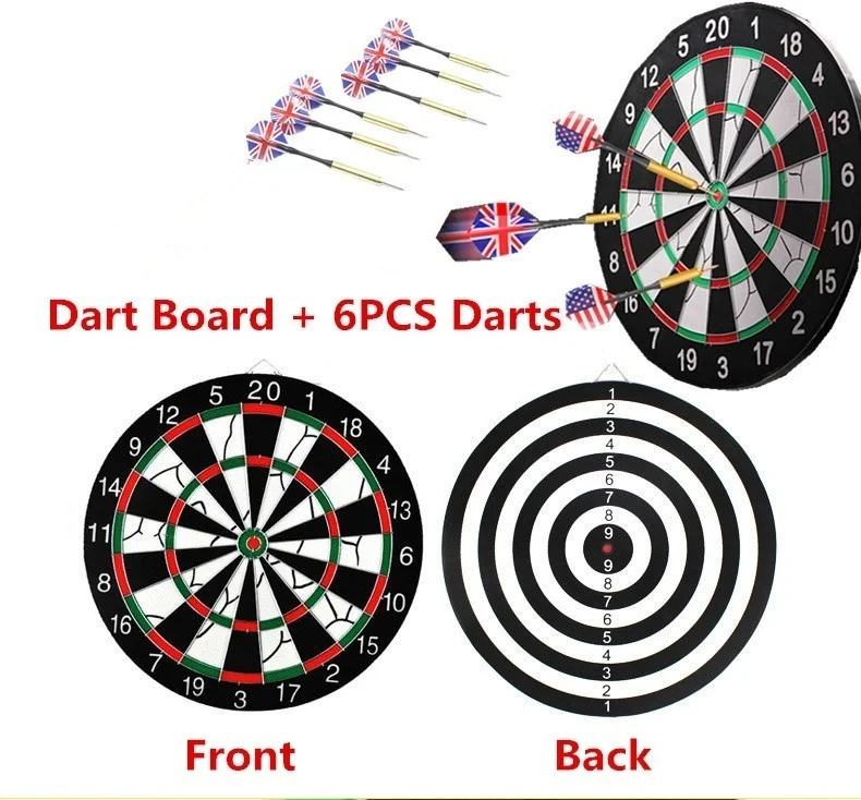 15dart board6 darts 12/15 \ Флокирование Дротика доска для записей 6/18 шт. Дротика s домашний развлекательный клуб для отдыха - Цвет: 15dart board6 darts