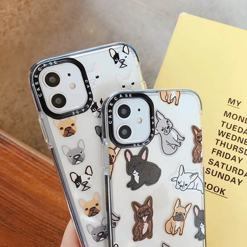 Чехол для телефона с милым мультяшным щенком любителей iPhone SE 11 Pro Max 7 8 Plus X Xr Xs MAX