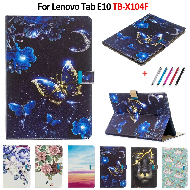 Чехол для lenovo Tab E10 10,1, чехол для планшета, Модный чехол для планшета lenovo Tab E10, чехол TB-X104F TB X104F TB-X104L