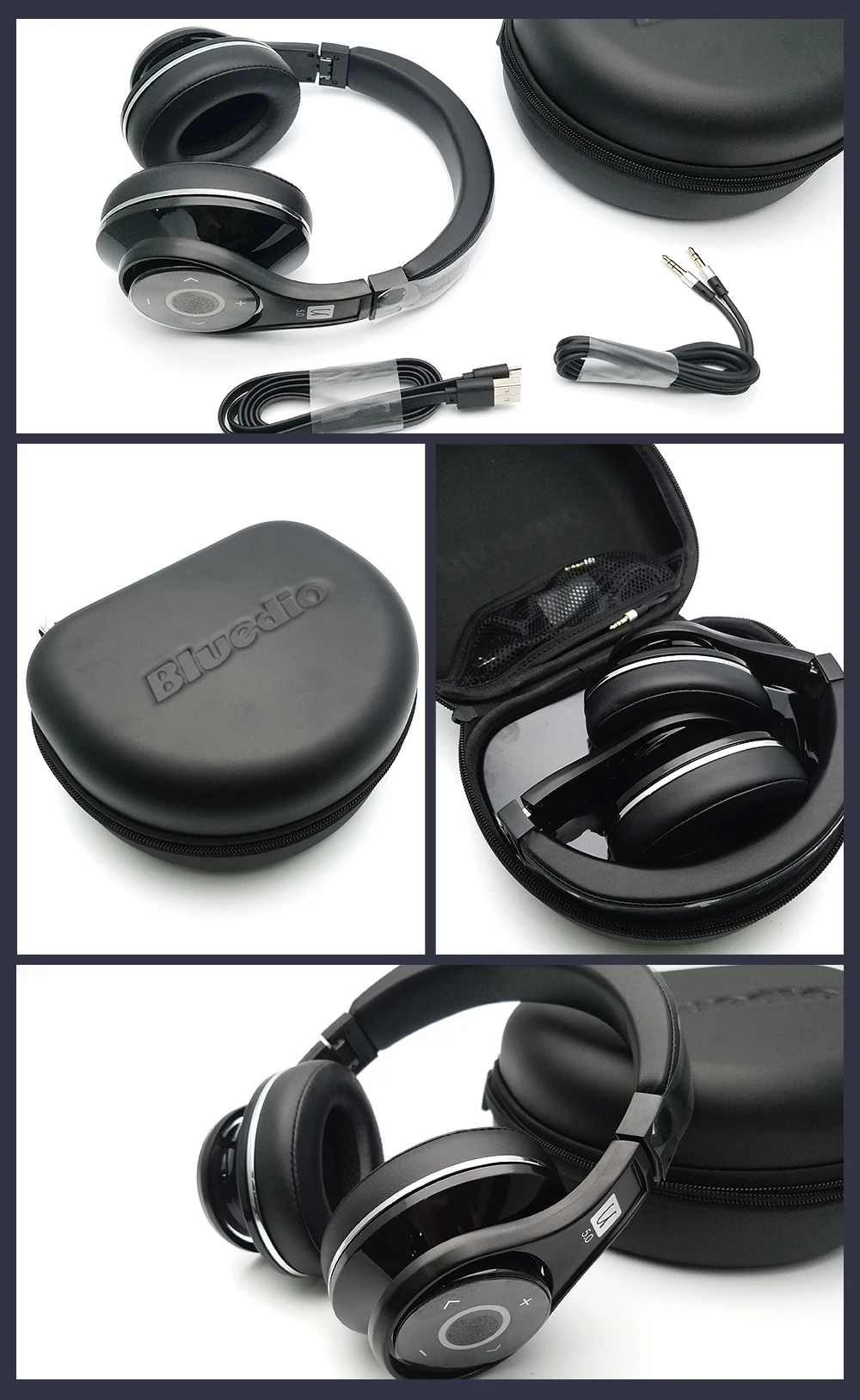 Bluedio U UFO беспроводные Bluetooth наушники Version 3D объемные высококачественные Оригинальные запатентованные 8 водителей HiFi спортивные наушники с микрофоном
