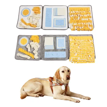 

Pet Mats Training Game Fine Design Blanket Pet Sniffing Blanket Chewing Biting For Fun Nose Training House Pads New