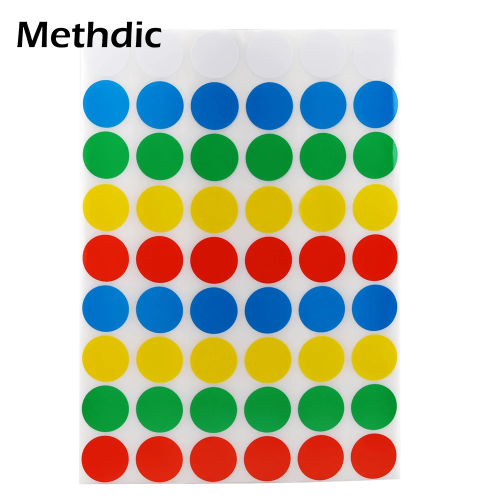 

540pcs Colorful Adhesive dot stickers Student Notebook Stickers DIY stickers