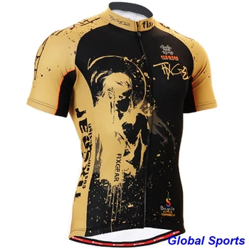 

2016 brand abstract painting cycling wear women character cycling jerseys newest fashion bike wear clothes
