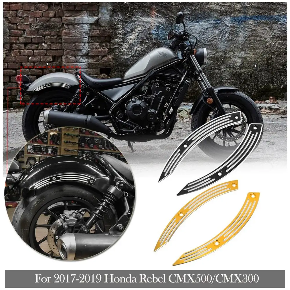 Мотоцикл CNC Aluninium заднее крыло Боковое покрытие протектор для 2017 2018 2019 HONDA Rebel CMX 300