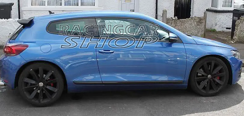 Real Carbon Fiber Vortex Style Rear Roof Spoiler Huge Wing Wide Lip For Volkswagen VW Scirocco 2010-2013