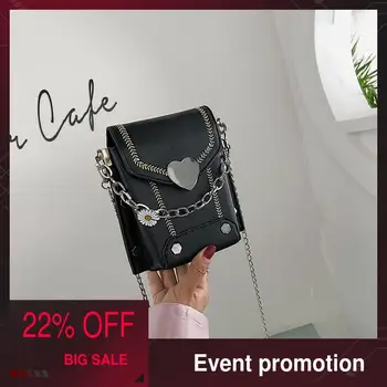 

Bags for women 2020 new luxury designer summer leather handbag small daisy wallet chain handle rivet lock shoulder messenger bag