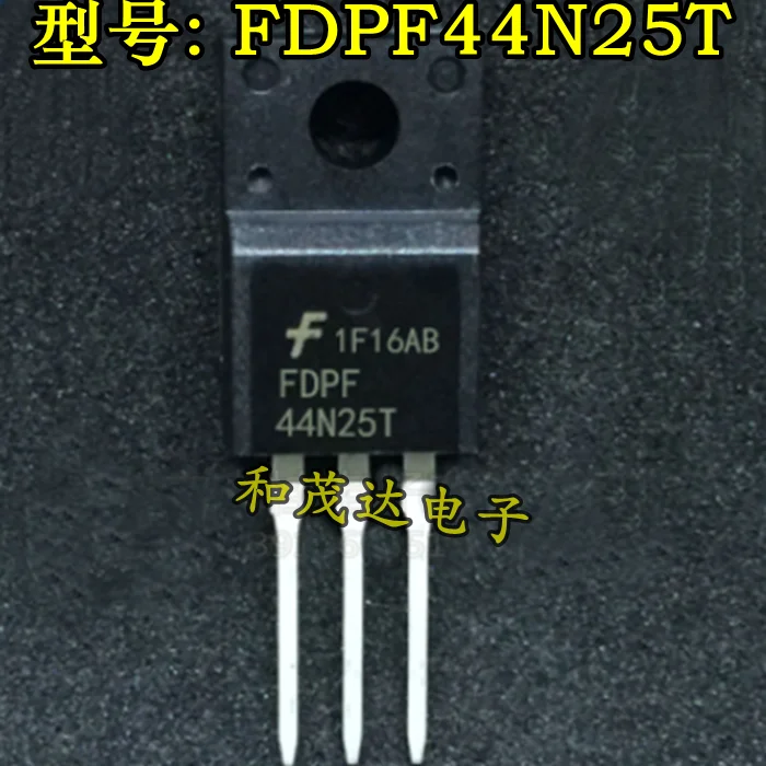 5 предметов в партии, FDPF44N25T TO220F 44A/250V FDPF44N25
