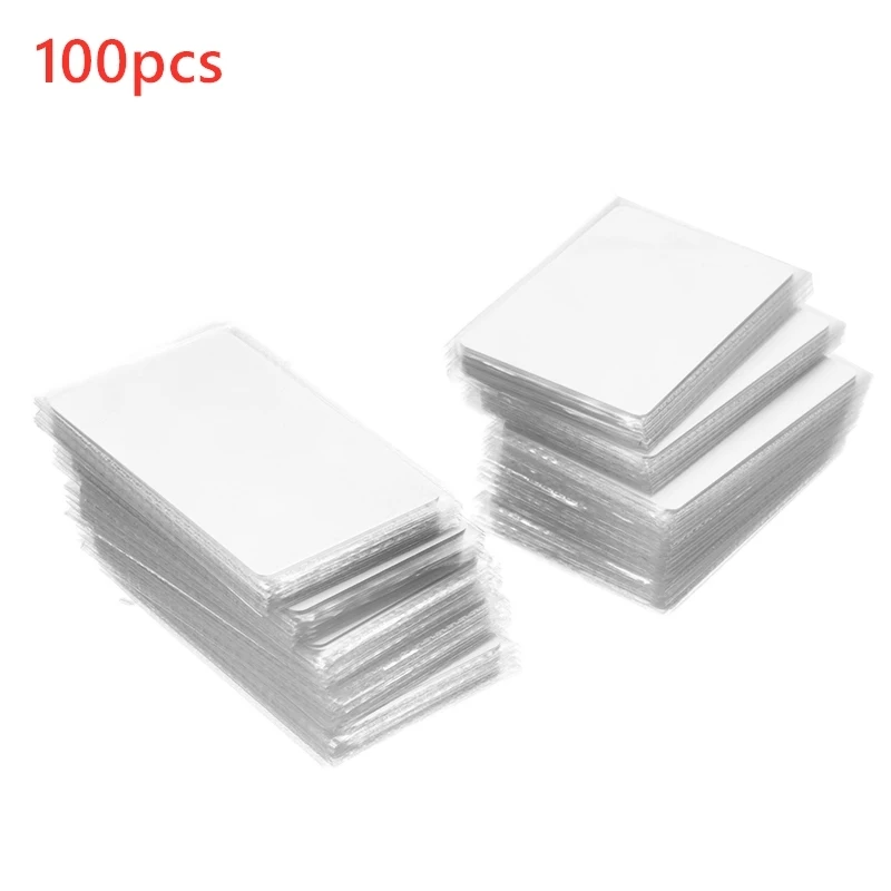 

100PCS/Lot RFID Card 13.56Mhz MFS50 Re-writable Proximity Smart Cards NFC Cards for Access Control System 0.8mm