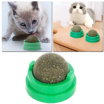 

1PC Cat Snacks Catnip Sugar Fixed Cat Healthy Nutrition Candy Pet Candy Licking Nutrition Gel Energy Ball Toy Cat Supplies
