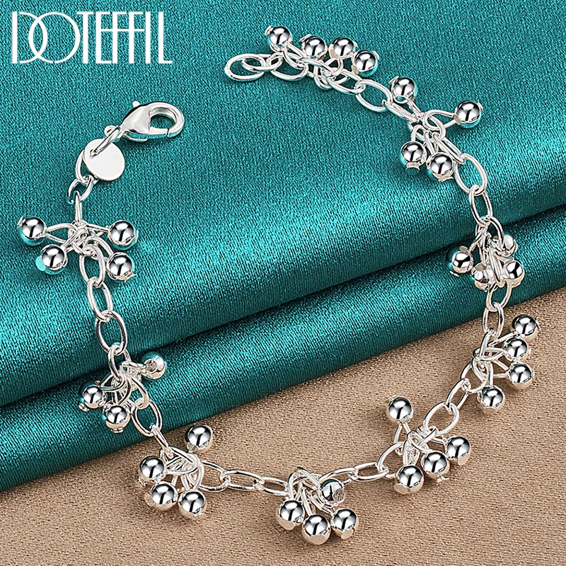 925 Sterling Silver Party Charm Jewelry Sterling Silver 925 Bracelets