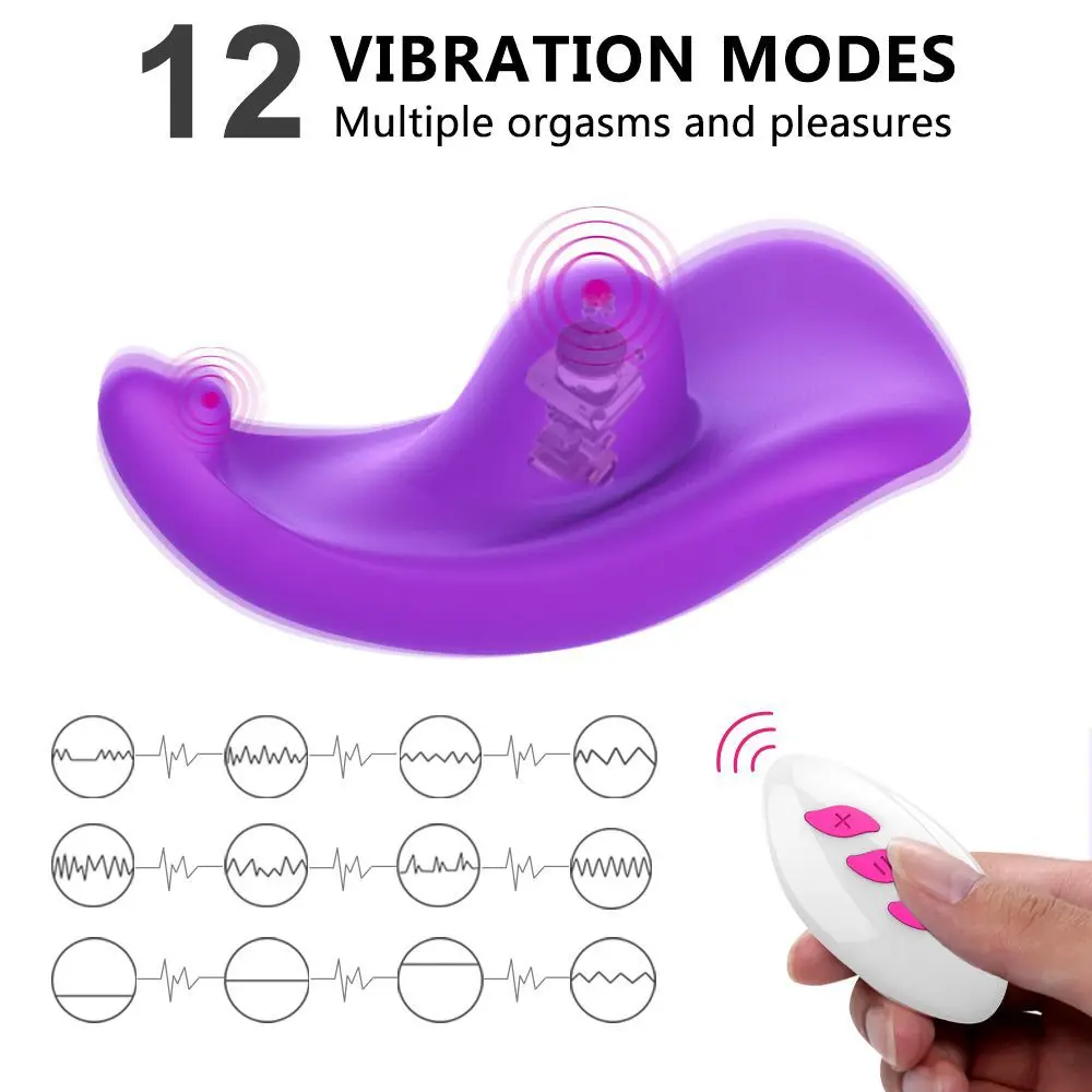 12 Speed Wireless Vibrator Adult Sex Toys for Couples Rechargeable Dildo G Spot Silicone Stimulator Vibrators Sex Toy for Woman photo