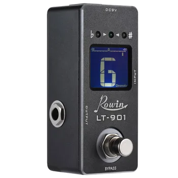 

Hot New Mini Chromatic Guitar Tuner Pedal Effect True Bypass LCD Display