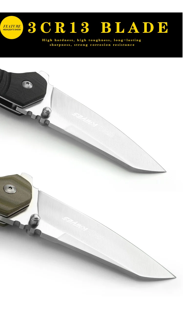SR SR601A/B 3CR13 Многофункциональный складной нож-функциональный Открытый нож открытый спасательный охотничий нож острый карманный складной нож