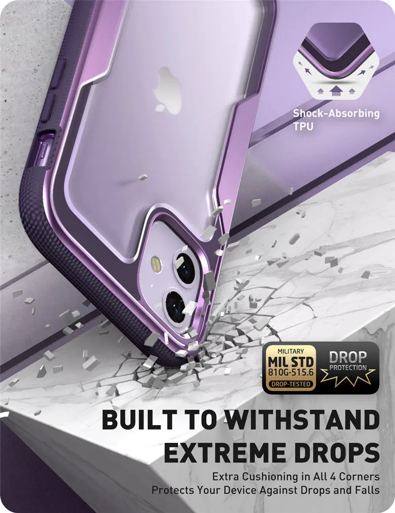 I-BLASON для iPhone 11 6,1 чехол( выпуск) Magma полный корпус бампер сверхмощный защитный чехол со встроенной защитной пленкой
