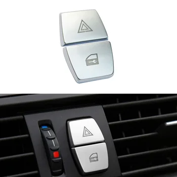 

For BMW 7 Series Lock Button Cover F01 F02 2010-15 Trim Car Decor ABS Kit