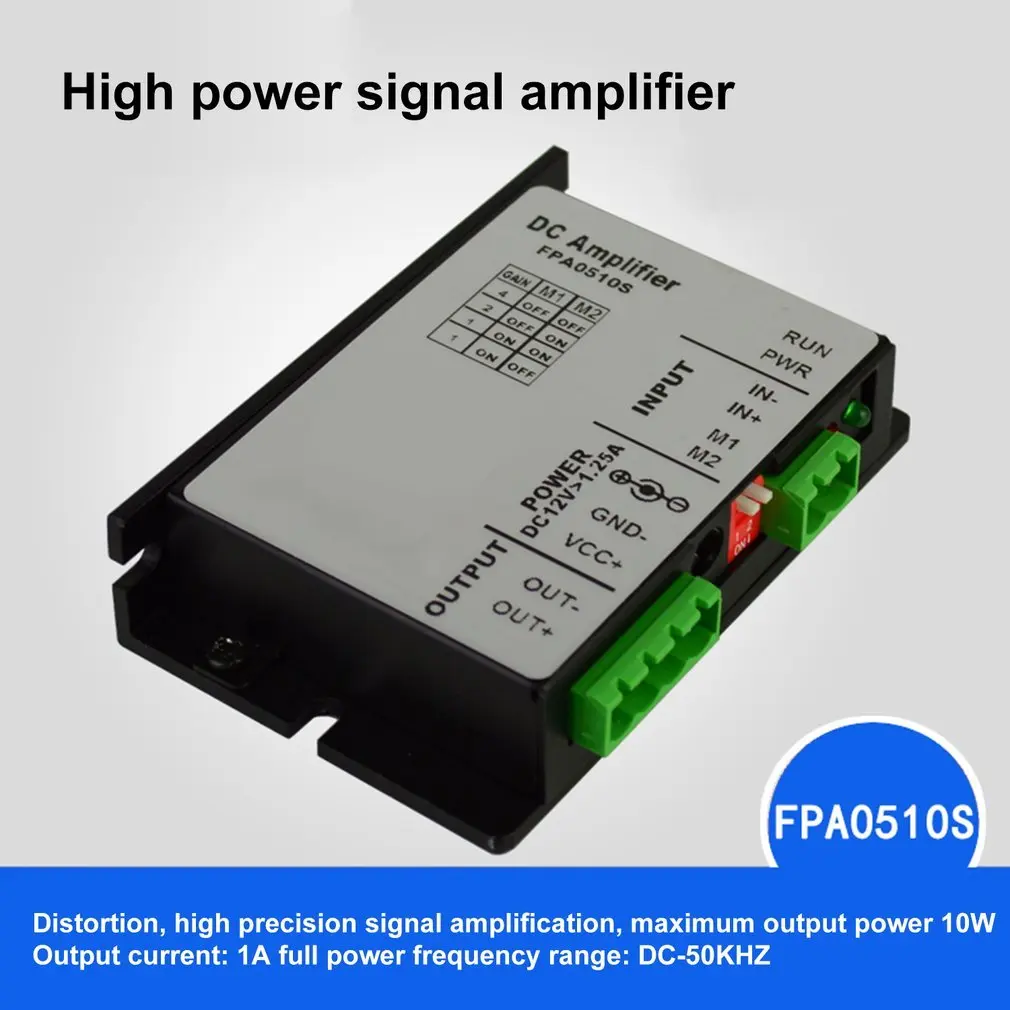FellTech FPA0510S 1A DDS функция генератор сигналов усилитель модуль высокой мощности Усилитель сигнала Усилитель постоянного тока