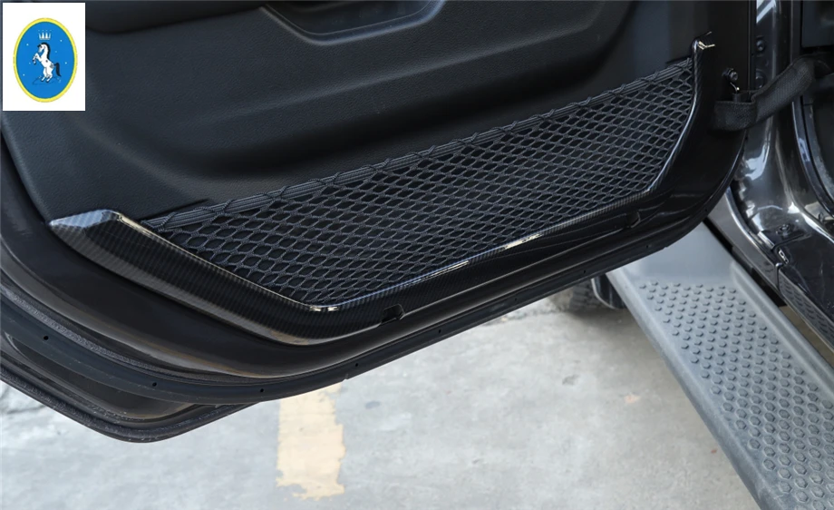 Yimaautotrims авто аксессуар дверные ручки коробка для хранения чистая декоративная крышка отделка Подходит для Jeep Wrangler JL 2/4 двери