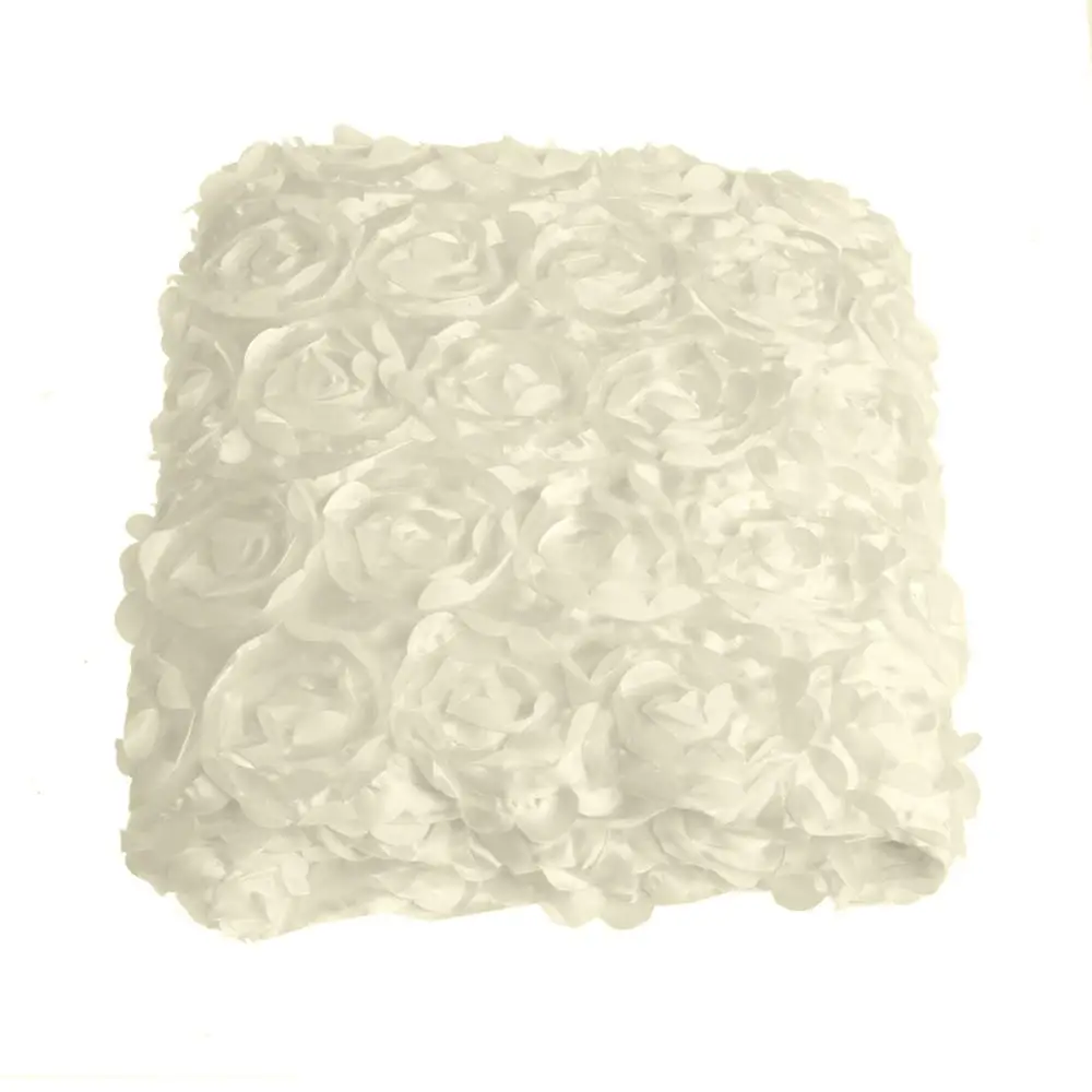 beige 140*200 см сатин 3D Роза проходу свадебный Декор Ковер занавес 72XF - Цвет: beige