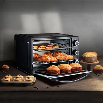 

Toaster Oven K12 Electric Oven 32L Large Capacity Household Small Automatic Multi-function Cake Oven
