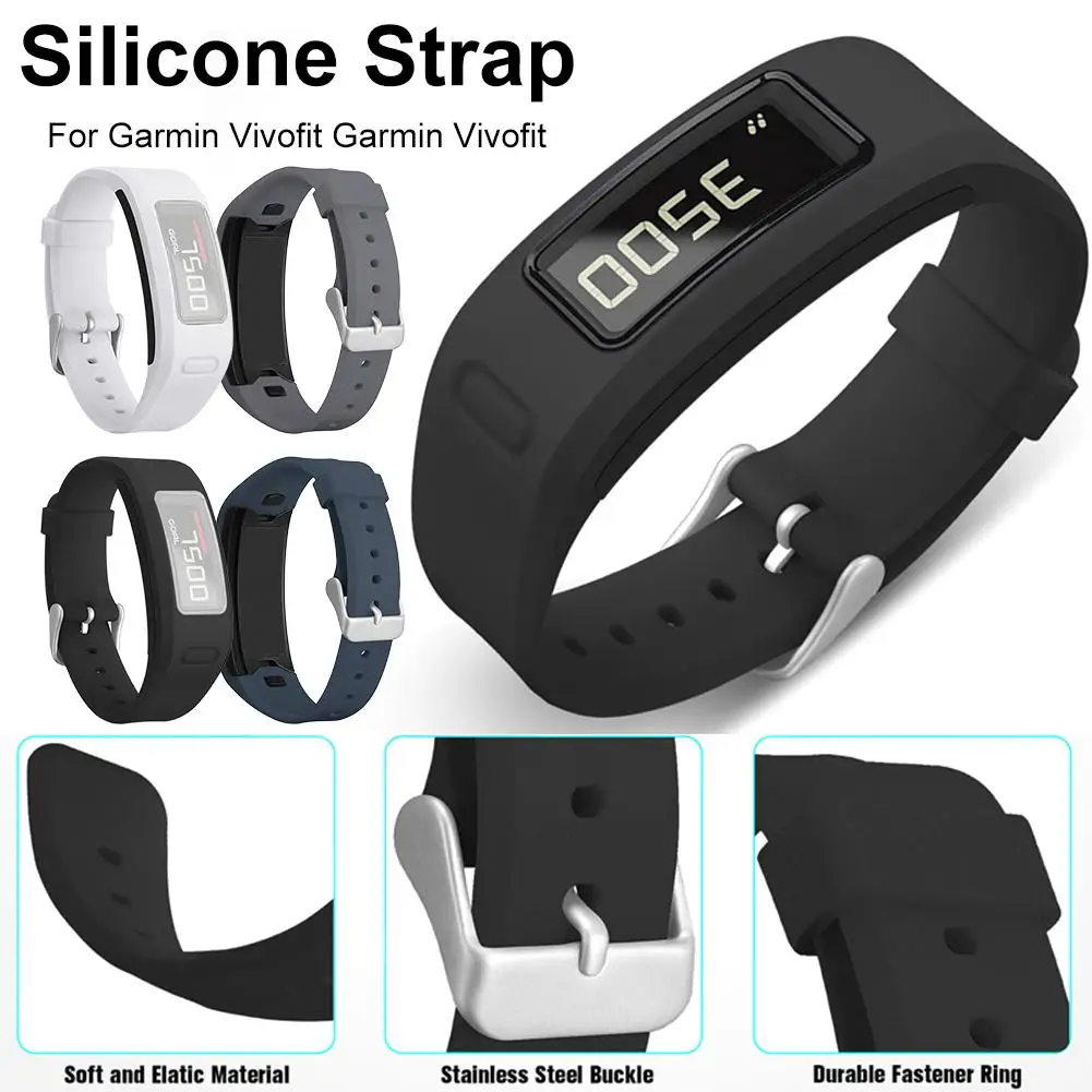 

Soft Watch Strap Wristband for Garmin Vivofit Band Wrist Bands Women Men Watch Accessories