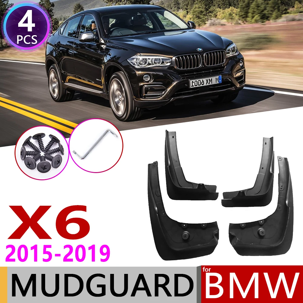 Для BMW X6 F16 2015 ~ 2019 Ca крыло брызговики Всплеск клапаном аксессуары для брызговиков