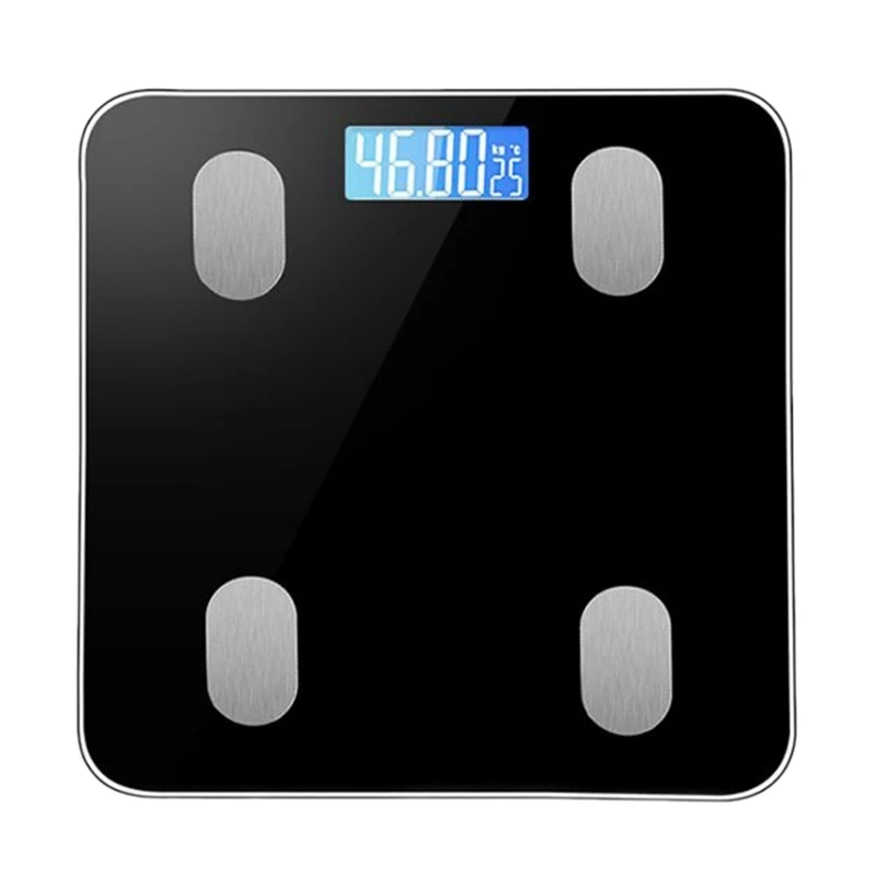 11X11 Inch Digital Weight and Body Fats Scale, Bluetooth Bathroom Scale