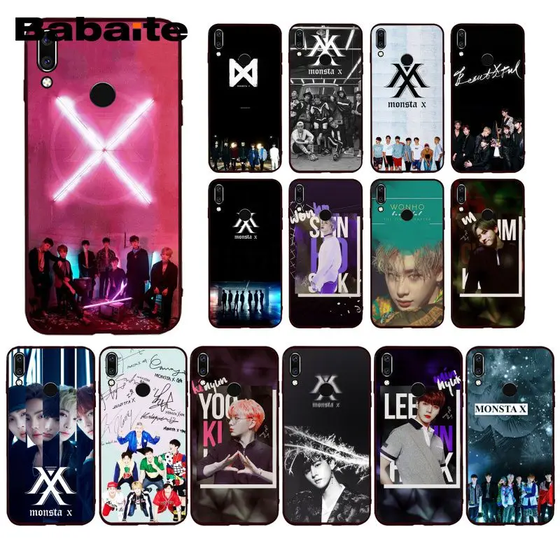 Чехол для телефона Babaite Monsta X KPOP Boy Group Huawei P20 P30 Pro P20Lite P30Lite PSmart P10 9lite | Мобильные