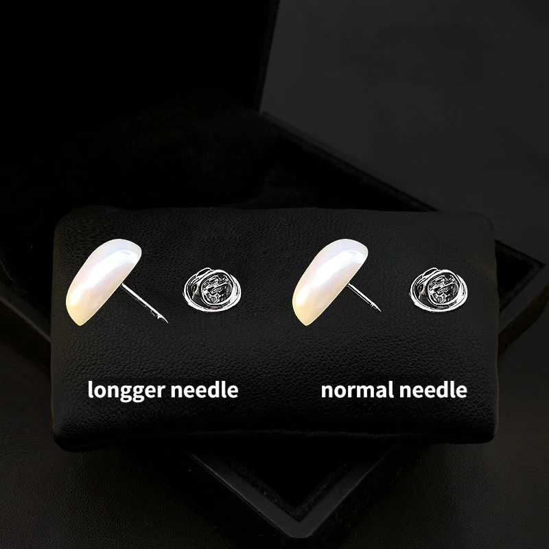 Colorful Love Coat Brooch Heart-Shaped for Women Suit Neckline Fixed Lengthened Safety Pin Collar Pin Accessories Jewelry Gifts