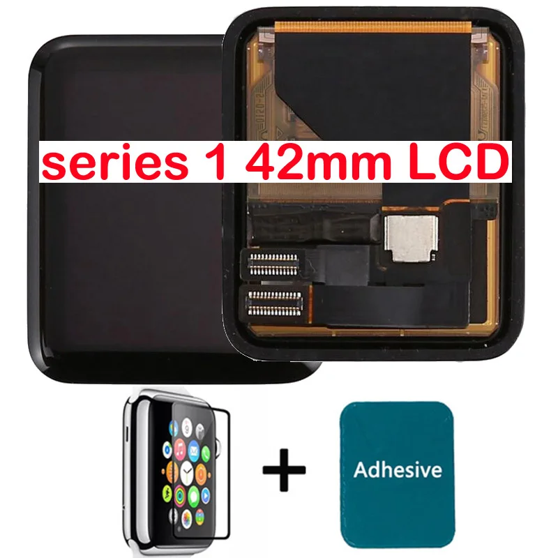 Сменные ЖК дисплеи для Apple iwatch Series 1 2 3 38 мм 42 сенсорный экран|Экраны мобильных