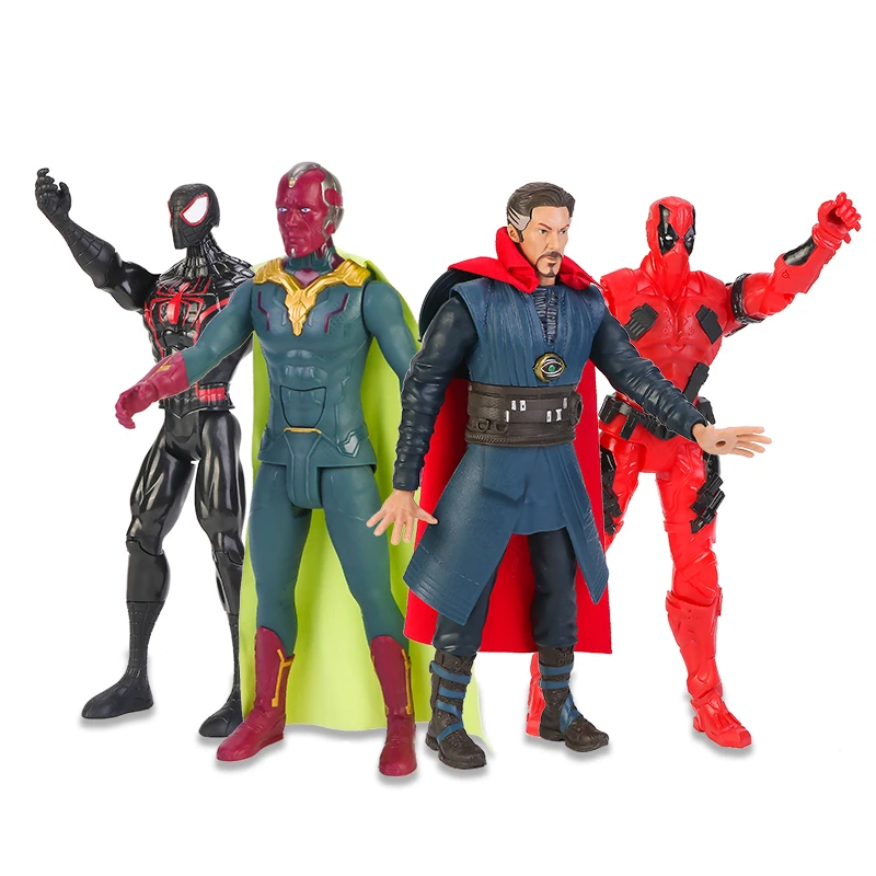 Figuras de acción de superhéroes Marvel legends, vengadores, Spiderman, Deadpool Vision, Doctor Strange, juguetes para regalo de cumpleaños|Figuras de acción| - AliExpress
