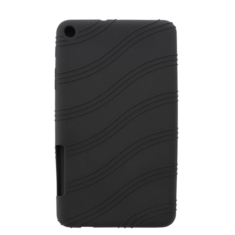 Черный SZOXBY для huawei T1 701U 7 дюймов силиконовый чехол для планшета анти-осенний мягкий чехол моющийся ударопрочный анти-осенний чехол силиконовый чехол - Цвет: Черный
