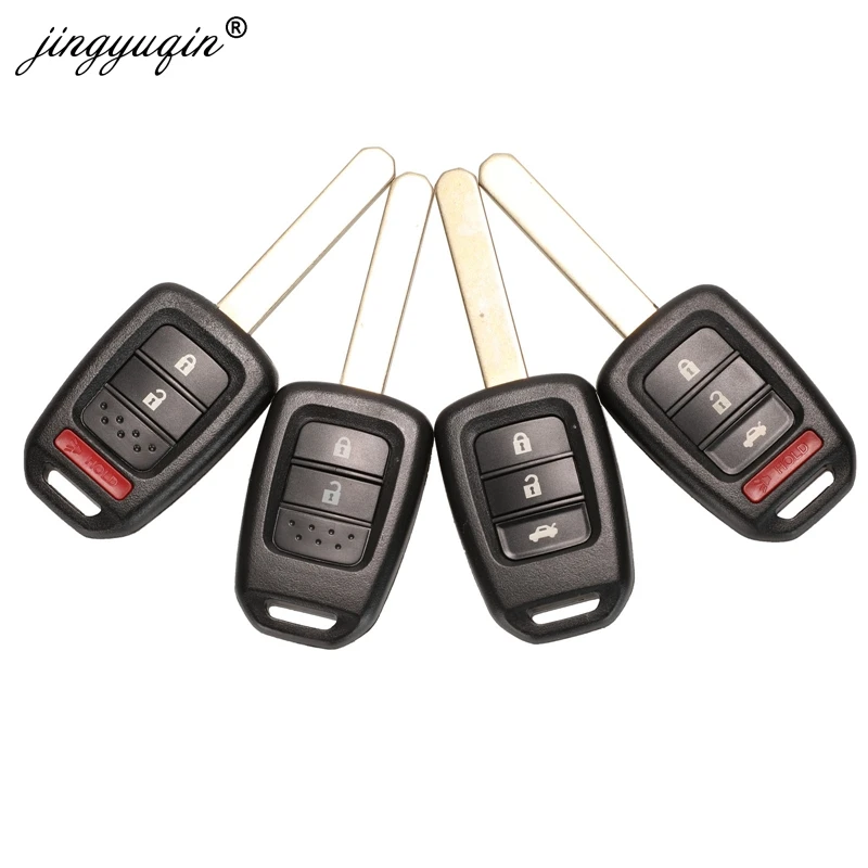 Пульт дистанционного управления jingyuqin для Honda Accord чехол ключей 2/3/4 кнопки